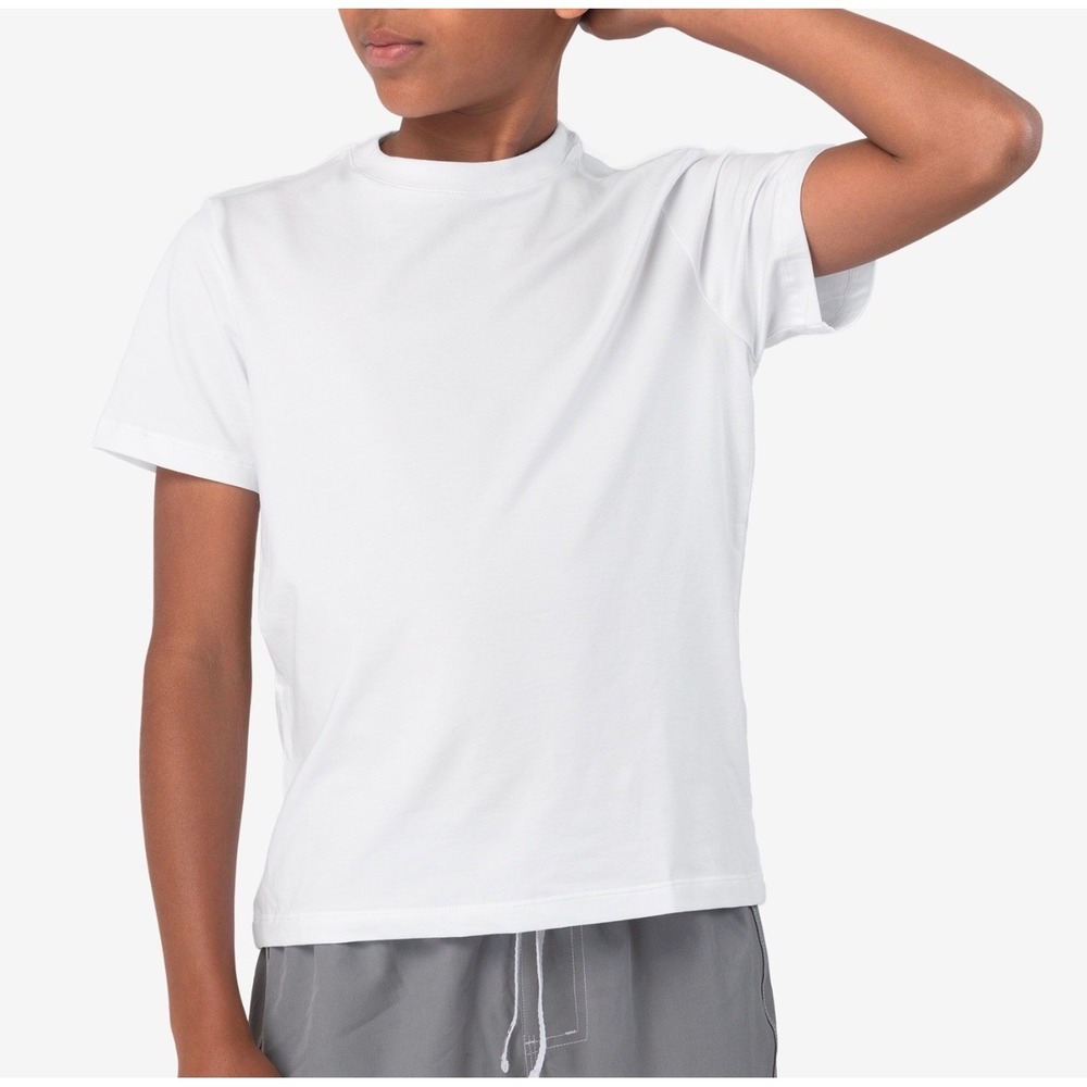 Ethika T-Shirt Boys Medium White Excellent Short Sleeve Crewneck Streetwear Tee